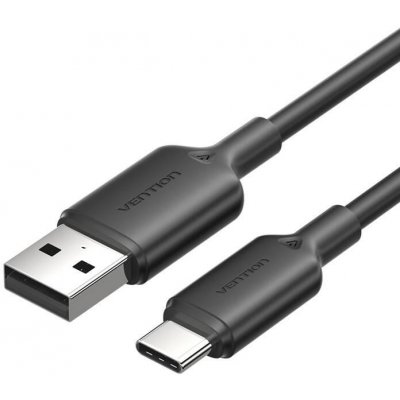 Vention CTQBH USB 2.0 A Male to C Male 3A, 2m, černý – Zboží Živě