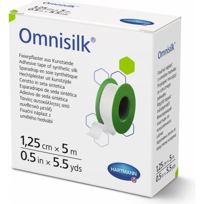 Omniplast náplast cívka 1,25 cm x 5 m 1 ks