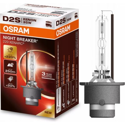 Osram xenon. výbojka 85V 35W D2S P32d-2 Night Breaker Xenarc +220% – Zboží Mobilmania