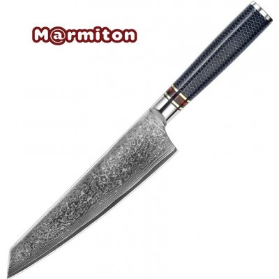 MARMITON Kjuzo japonský damaškový nůž Kiritsuke rukojeť plástvová pryskyřice 20 cm – Zbozi.Blesk.cz