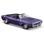 Maisto Dodge Challenger R T Convertible 1970 Purple 1:24 – Sleviste.cz