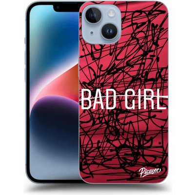 Pouzdro Picasee silikonové Apple iPhone 14 - Bad girl černé – Zboží Mobilmania