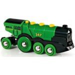 Brio WORLD 33593 Velká zelená akční lokomotiva – Hledejceny.cz