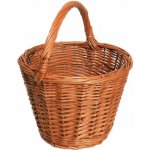 Košíkárna Košík proutěný kulatý světlý 30x21 cm – Hledejceny.cz