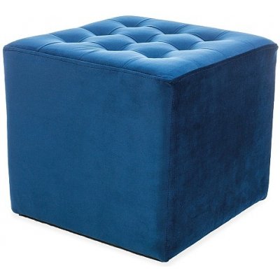 SIGNAL Taburet LORI velvet modrý – Hledejceny.cz