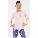 Vienetta Kids Méďa s polštářem sv.lososové – Zboží Mobilmania
