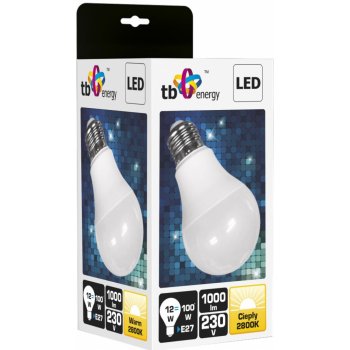 TB Energy LED žárovka E27 230V 12W Teplá bílá