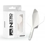 Red Dragon Nitro Flite bílé integrované letky a dlouhé násadky – Hledejceny.cz