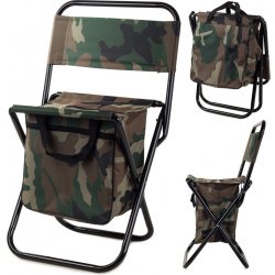 Verk 01234 Kempingová skládací židle s brašnou 2v1