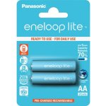 Panasonic Eneloop Lite AA 2ks 3LCCE/2BE – Zboží Živě