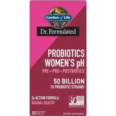 Garden of Life Dr. Formulated Probiotics Womens pH 50 miliard 30 kapslí – Zboží Mobilmania