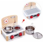 Hape Kuchyňka s grilem – Zboží Mobilmania