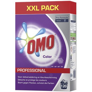 Omo Professional Color prášek na barevné prádlo 8,4 kg 120 PD