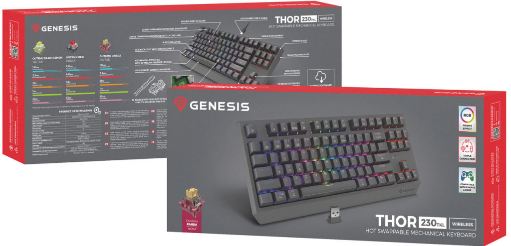 Genesis Thor 230 TKL NKG-2107