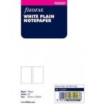 Filofax papír nelinkovaný bílý, 30 listů – Zboží Živě
