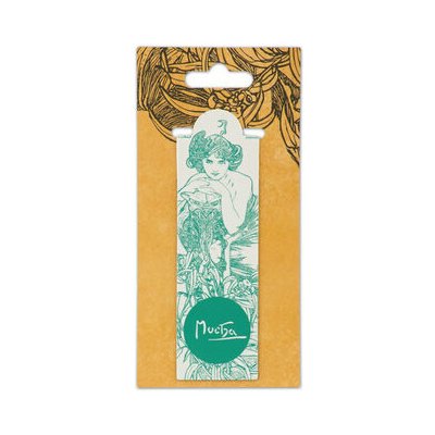 Presco Group - Magnetická záložka Alfons Mucha – Emerald, Fresh Collection – Hledejceny.cz