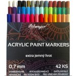 Artmagico akrylový popisovač 0,7 mm 42 ks 80036 – Sleviste.cz