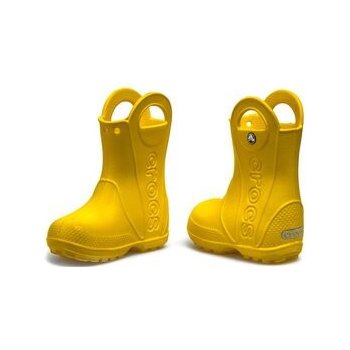 Crocs Handle It Rain Boot Kids Yellow