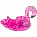Swim Essentials Plameňák neonový se třpytkami – Zboží Dáma