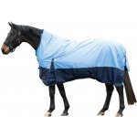 HKM Lehká výběhová deka Norwich 600D High Neck navy light blue – Zboží Dáma