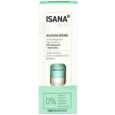 ISANA Krém na oční okolí Pure 15 ml – Sleviste.cz