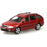 Abrex škoda Octavia II Combi 2004 Červená Flamenco Metalíza 1:43 – Zbozi.Blesk.cz