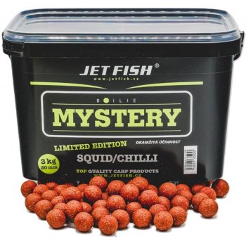 JET FISH MYSTERY Boilies Švestka/Mango 3kg 20mm