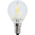 Optonica LED Filament žárovka G45 E14 2w Studená bílá – Hledejceny.cz