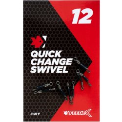 Feeder Expert Obratlíky Quick Change Swivel vel.12 10ks