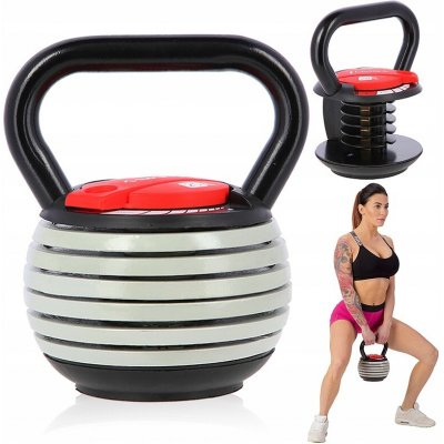 HMS KR40 Nastavitelný kettlebell 3,45 - 17,1 kg – Sleviste.cz