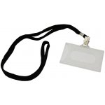 Šňůrka na krk Visačka plastová 55 x 90 mm IDS P - černá – Sleviste.cz