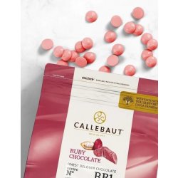 Dortis 5763 Callebaut Čokoláda RUBY 250 g