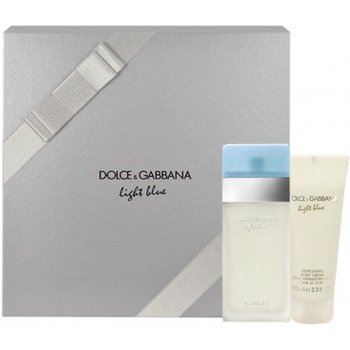 Dolce & Gabbana Light Blue EDT 50 ml + tělový krém 100 ml dárková sada