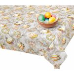 Brotex Velikonoční ubrus vajíčka na šedé 120x140cm – Zboží Dáma