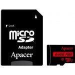 Apacer microSDXC 64 GB UHS-I U1 AP64GMCSX10U5-R – Hledejceny.cz