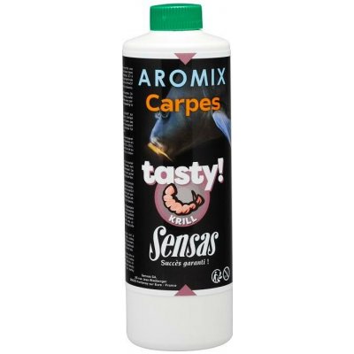 Sensas Tekutý Posilovač AroMix Carp Tasty Krill 500 ml – Sleviste.cz
