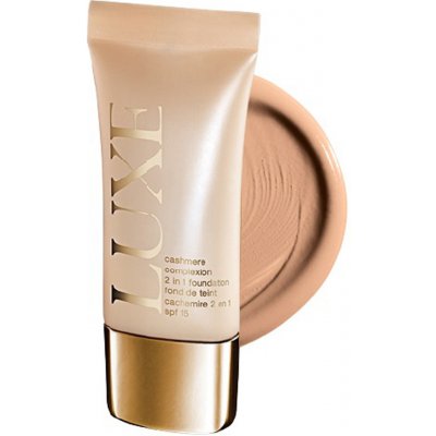 Avon Luxe Krycí make-up a podkladová báze s SPF15 Medium Bisque 30 ml – Hledejceny.cz