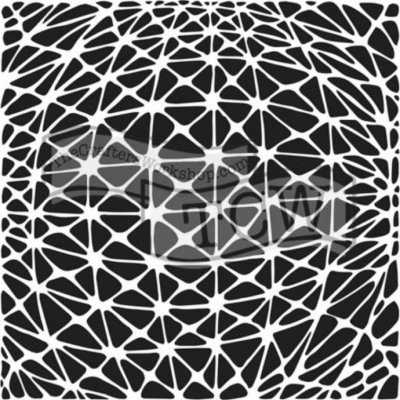Šablona 6"x6" 15x15cm Geo Netting – Zboží Mobilmania