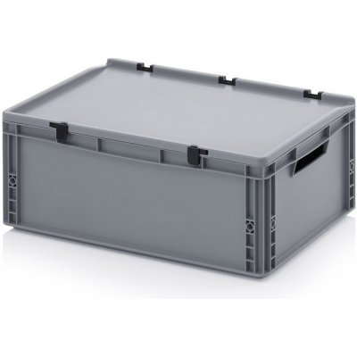 TBA Plastová Euro přepravka 600 x 400 x 220 cmmm s víkem – Hledejceny.cz