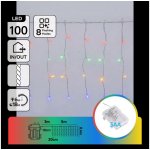Aigostar B.V.LED Venkovní vánoční řetěz 100xLED/8 funkcí 3xAA 8x0,4m IP44 multicolor B10303K3T – Hledejceny.cz