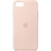Pouzdro a kryt na mobilní telefon Apple APPLE iPhone SE Silicone Case Chalk pink MN6G3ZM/A