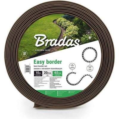 Bradas Easy Border 5 x 1000 cm hnědá 1 ks – Hledejceny.cz