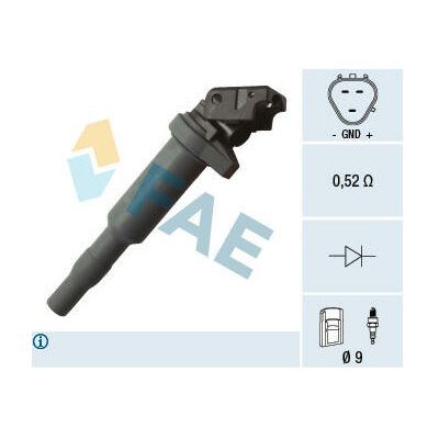Zapalovací cívka FAE 80281 – Hledejceny.cz