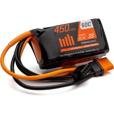 Spektrum LiPo 11.1V 450mAh 50C IC2 – Zboží Dáma