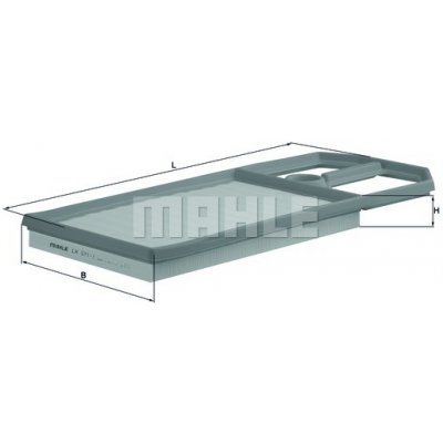MAHLE ORIGINAL Vzduchový filtr LX5711 – Hledejceny.cz