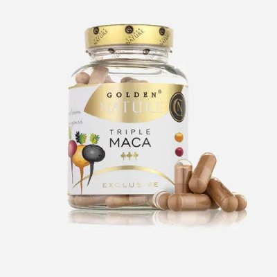 Golden Nature Exclusive Triple Maca 6 x 100 tablet – Hledejceny.cz