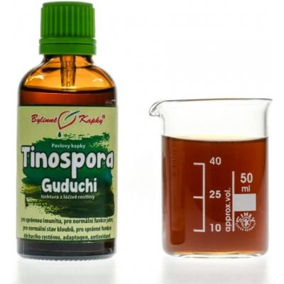 Bylinné Kapky Tinospora chebule srdčitá Guduchi tinktura 50 ml – Hledejceny.cz