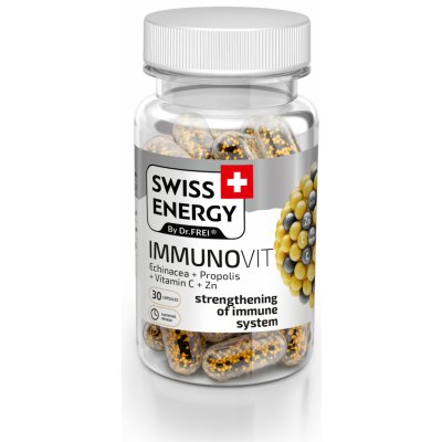 Swiss Energy Immunovit Kapsle s postupným uvolňováním 30 ks – Zboží Mobilmania