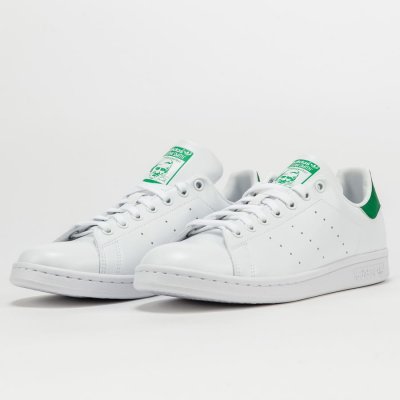 adidas Originals Stan Smith ftwwht / ftwwht / green – Zboží Mobilmania