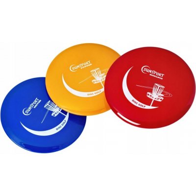 Sunsport Discgolf Golf sada 3 disků – Zboží Dáma